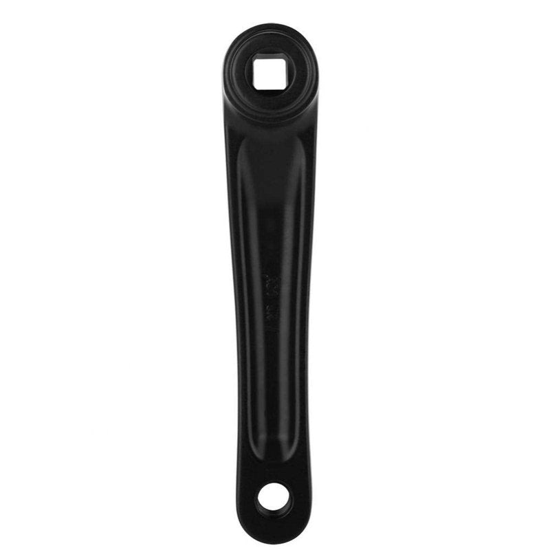 Bike Cranks, Pedal Crank Arm Bike Crank Arm, Crank Arm, Bike CranksPedal Crank Arm for Home for Travel(Square Hole-Black)