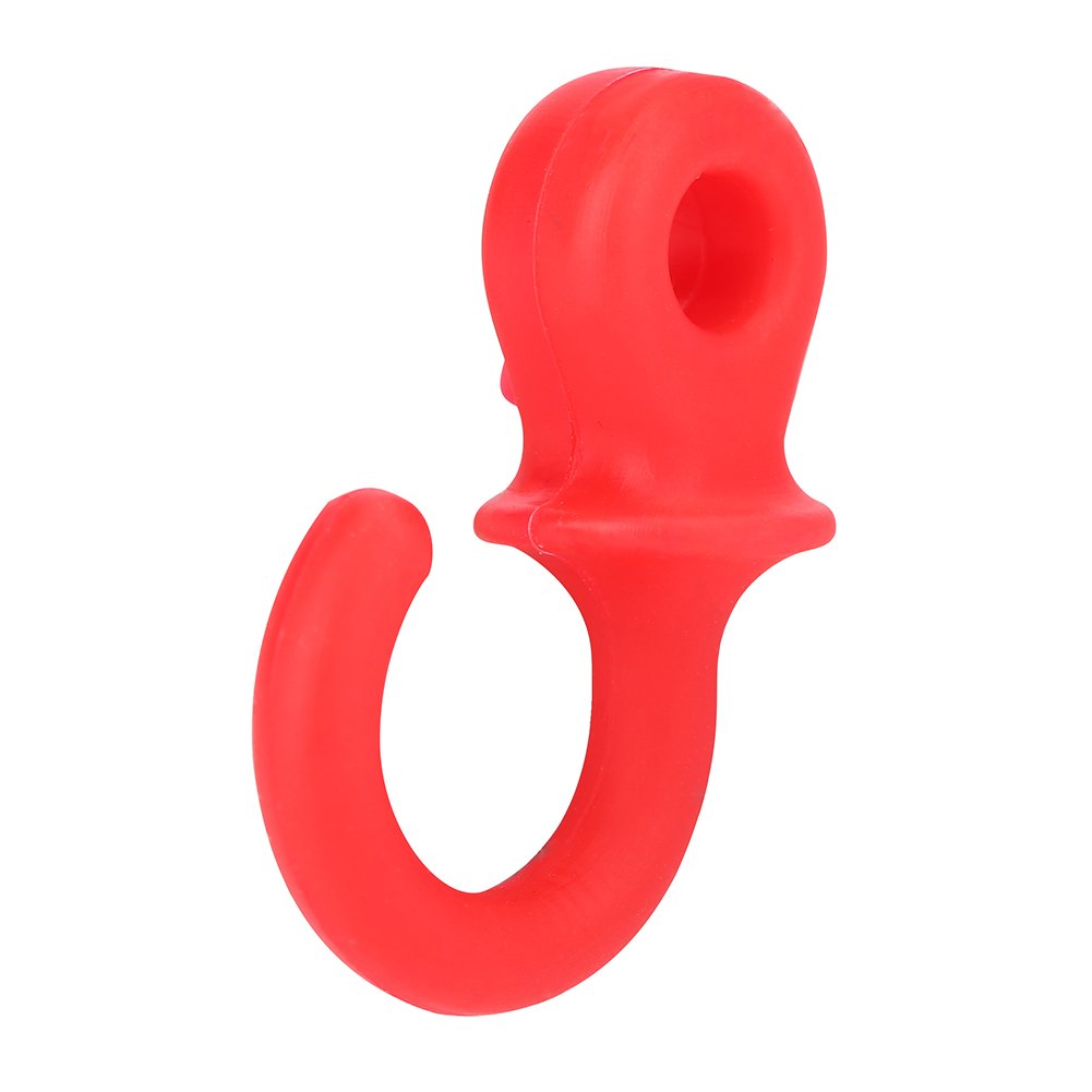 TOPINCN Monkey Tail Silencers, 4Pcs Bow String Shock Absorber Bow Vibration Damper for (Red)