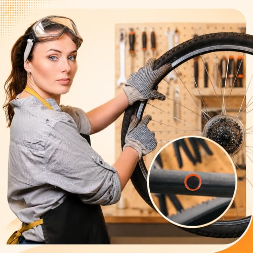 96 Pcs Bicycle & Motorcycle Tire Patches Rubber Repair Kit