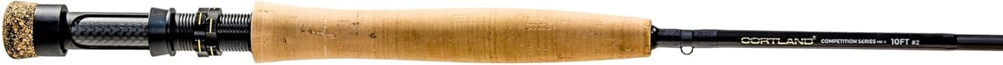 Cortland MKII Nymph Fly Rod - 4-Piece Design with Protective Rod Tube