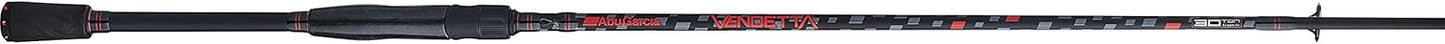 Vendetta Spinning Fishing Rod - Lightweight Graphite Design | 7' Medium Heavy
