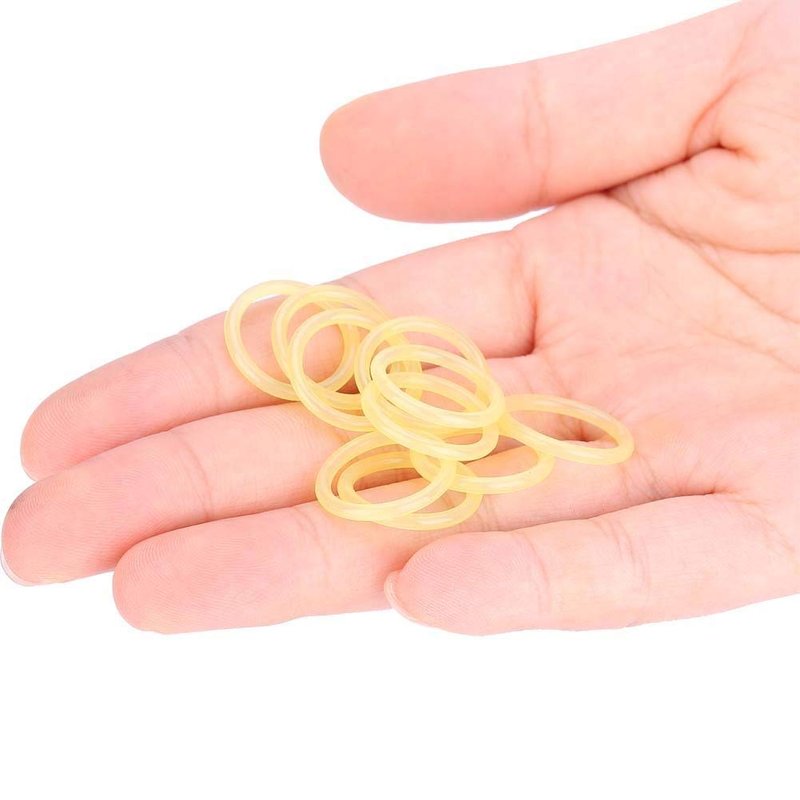 Polyurethane O-Rings, 10pcs 13.8, 1.9mm High Strength Polyurethane O-Rings for Paintball Gun CO2 Air Tank (Beige)