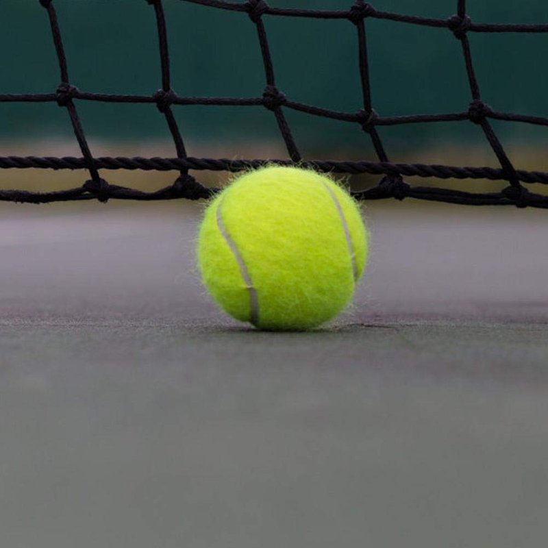 Tennis Beginner Training Ball with Elastic Rubber String for Single Practice - Parking Aid, Woolen Rubber Trainer