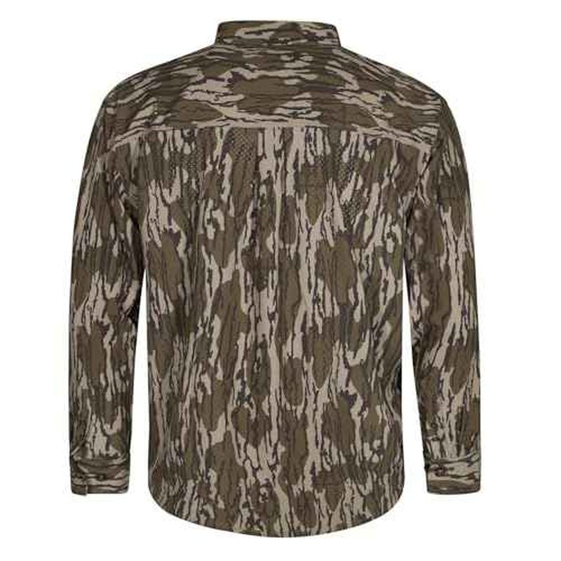 Mossy Oak Men's Tibbee Technical Lightweight Camo Hunting Shirt