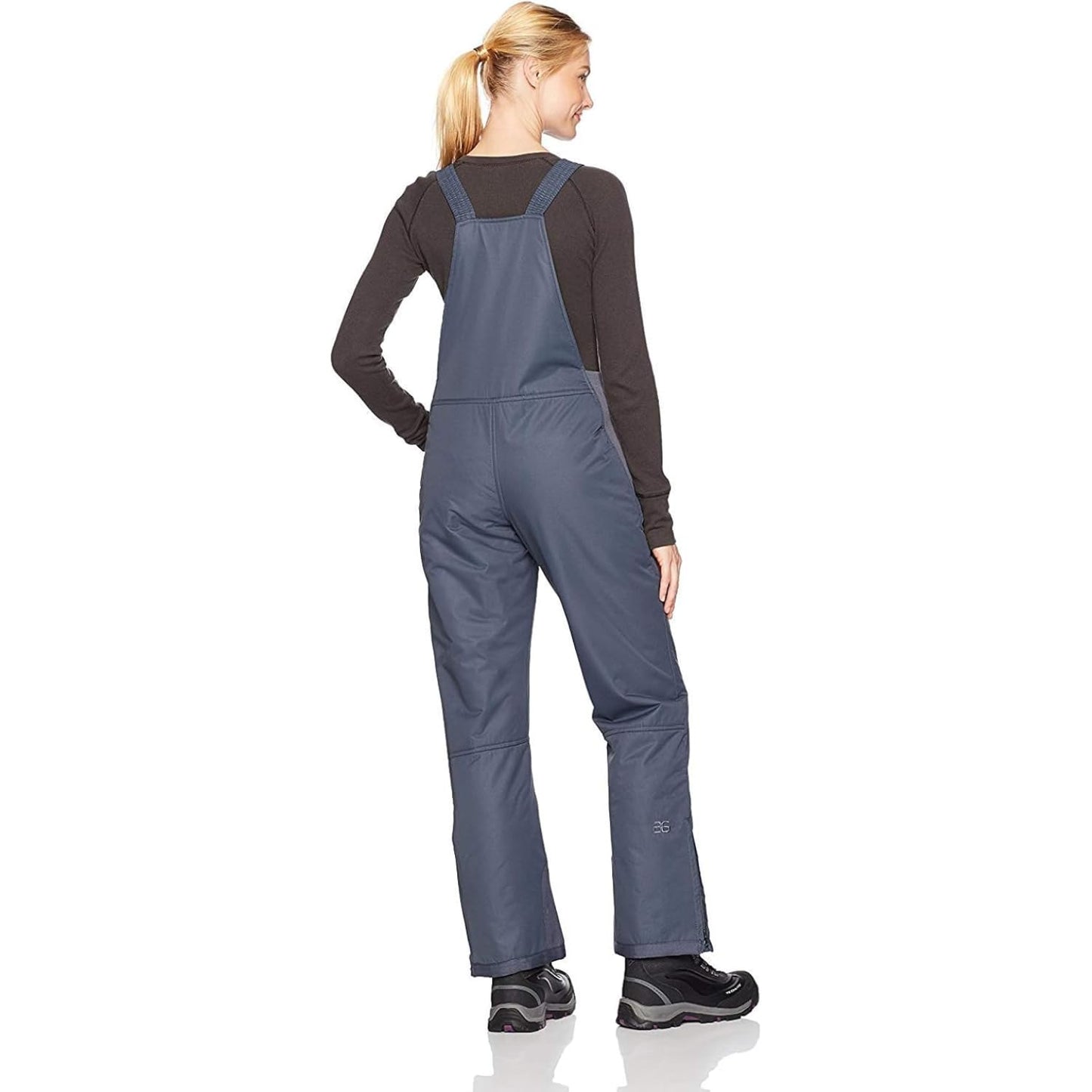 Arctix Women's Essential Insulated Bib Overalls, Steel, Small Tall