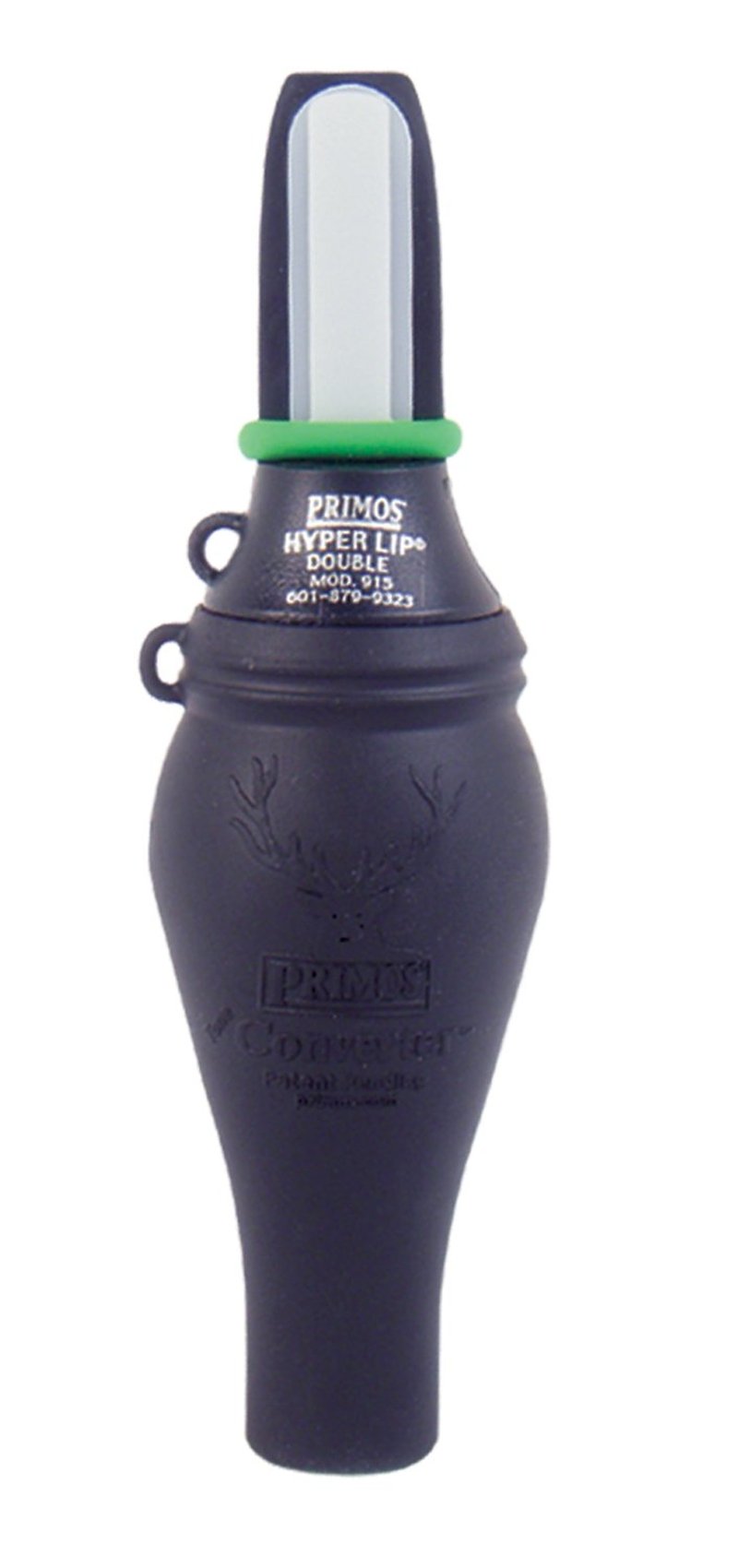 Primos Hunting PS934 Elk Call, Hyper Lip Double with Tone Converter