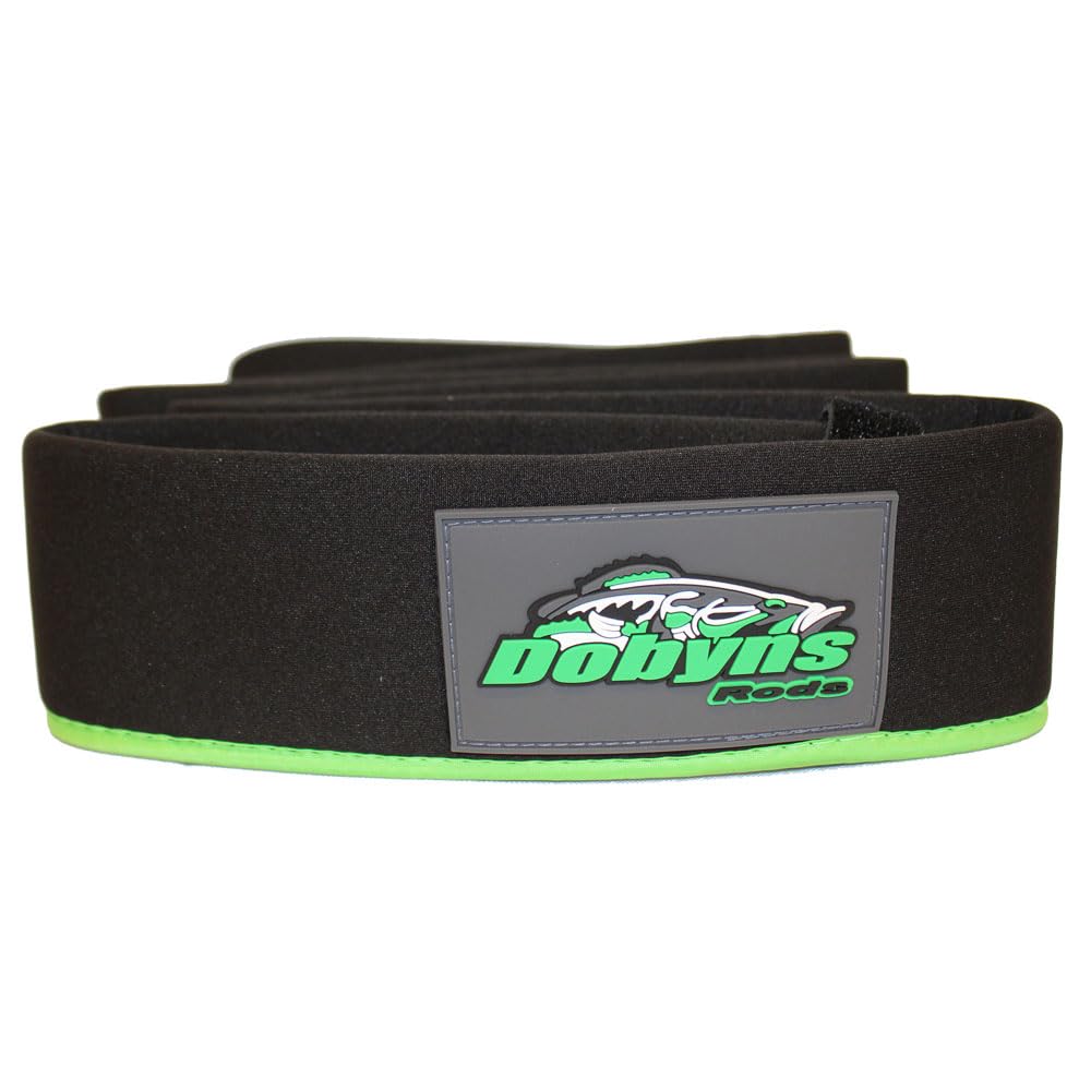 Dobyns Rods Neoprene Sleeve W/ Green Accent / Fits Rods 6'6''-8'