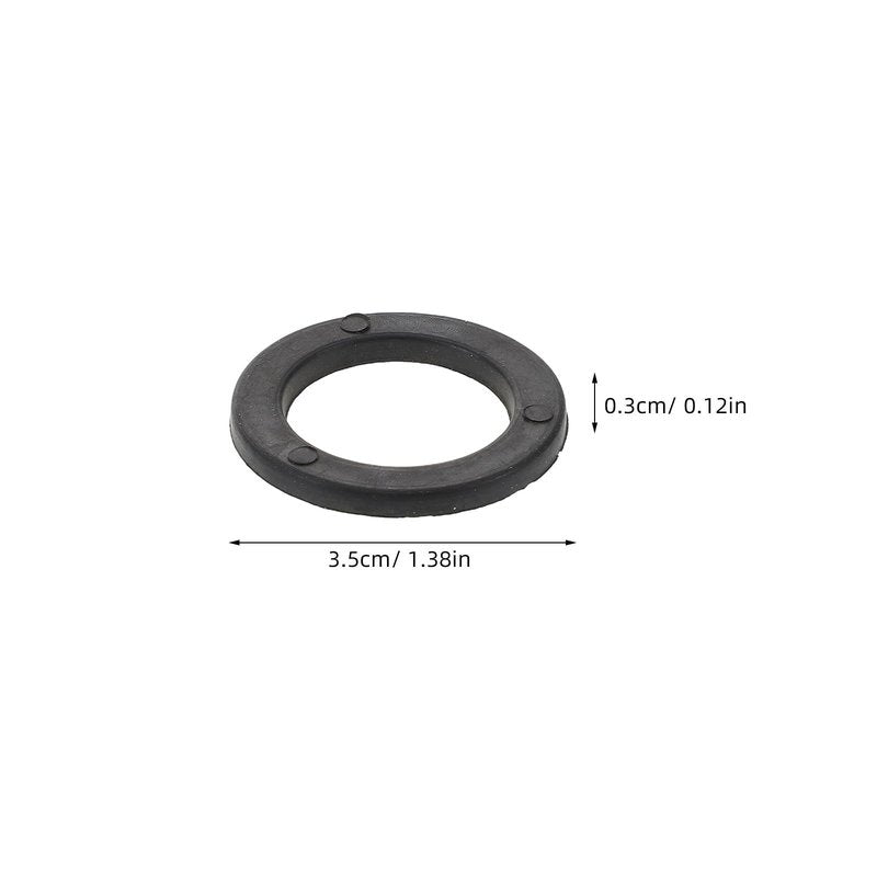 GOOHOCHY Dumbbell Bar Washer Rings 20Pcs Flat Rubber Gasket Washers for Barbell Accessories Gym Weightlifting Equipment Home Workout Stability Fastener Parts