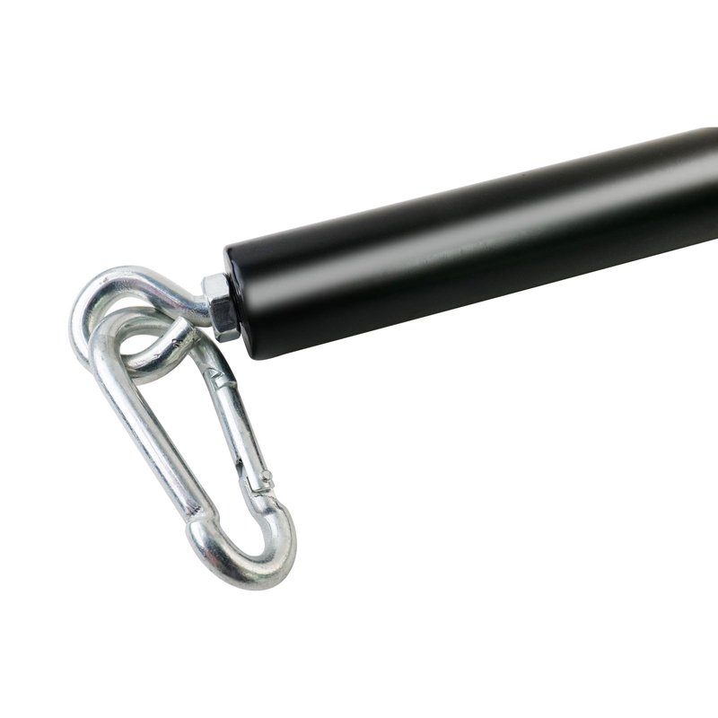 3 in 1 Spreader Bar Black Heavy Duty Stainless Steel Adjustable Bar, Yoga Training Fitness Gear, Workout Bar, Home Sports Gym Kit