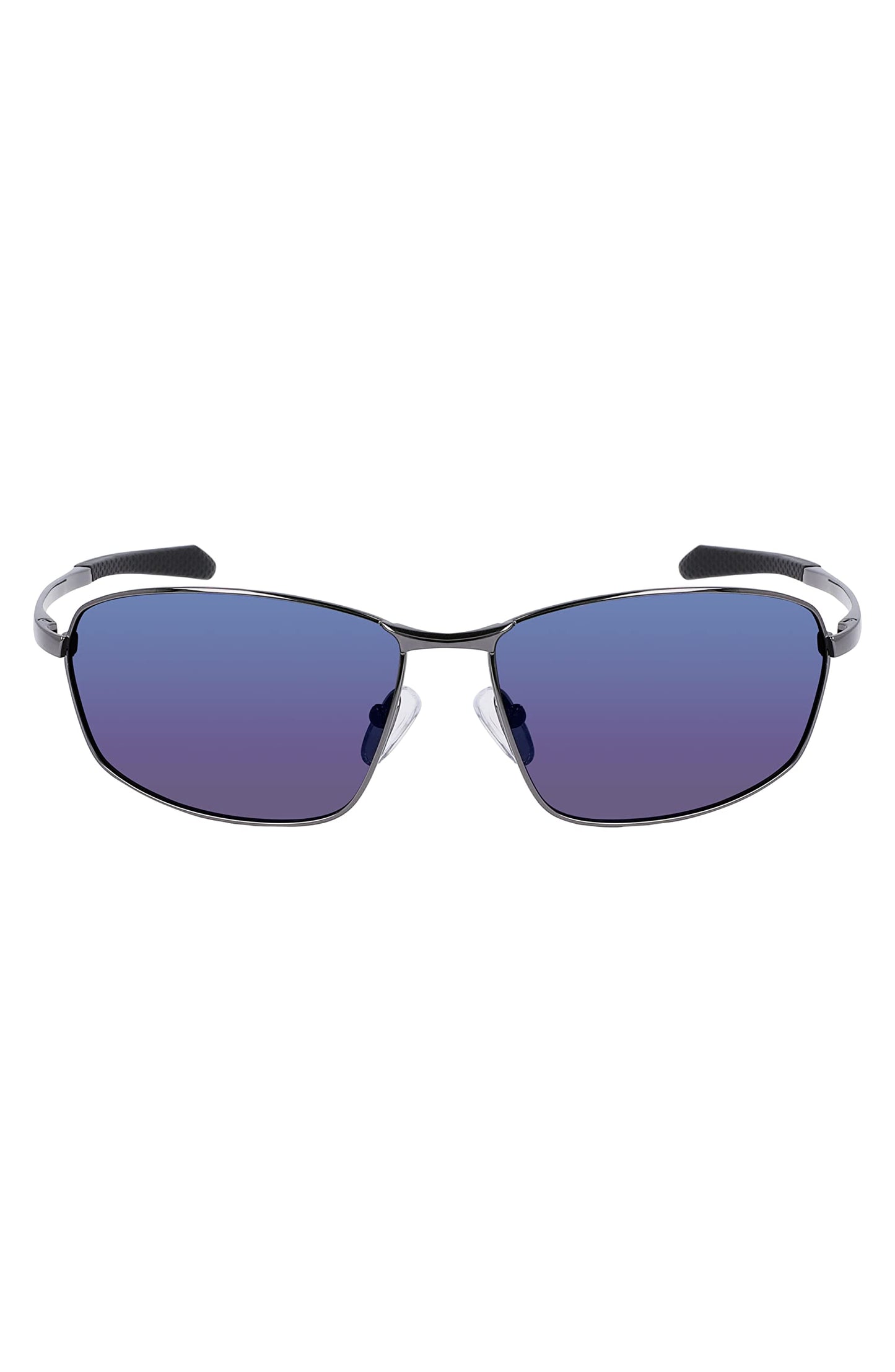 Columbia Men's Sunglasses FIR RIDGE - Shiny Dark Gunmetal with Polarized Blue Mirror Lens