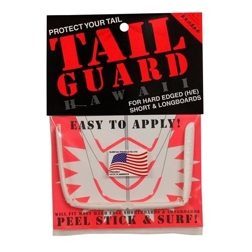 Surf Co Tail Guard (Choose Color & Size) (White, Regular)