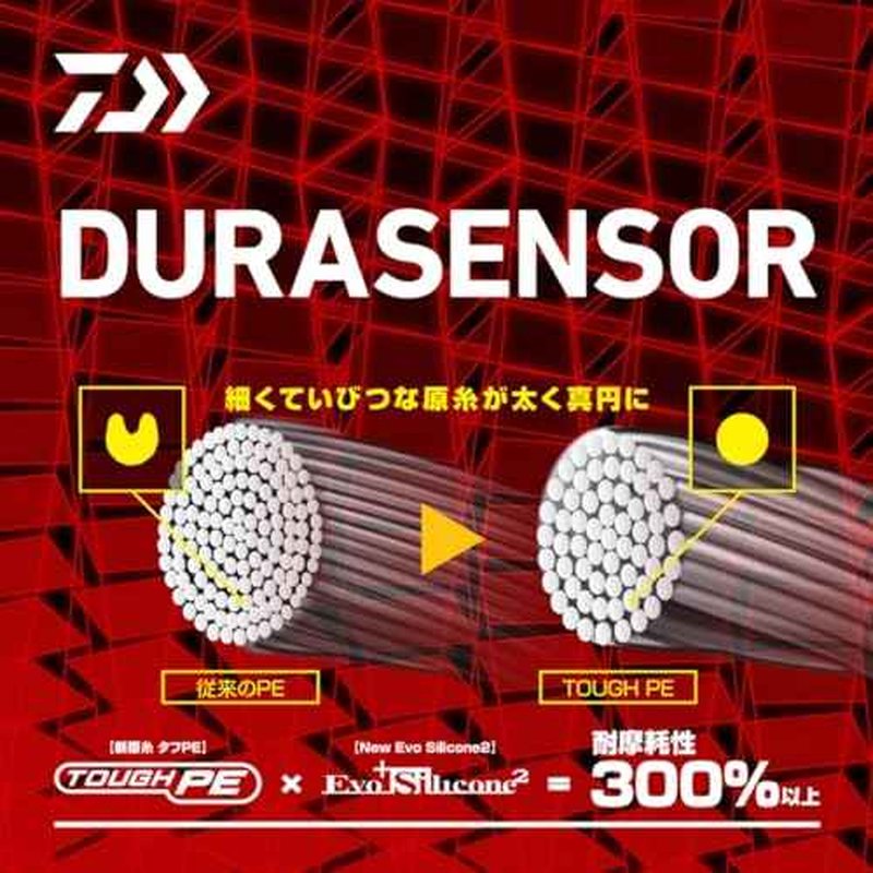 Daiwa PE Line UVF Saltiga SJ Dura Sensor x 8 + Si2, No. 1.5, 638.4 yd (600 m), 5 Colors (with Color Marking)