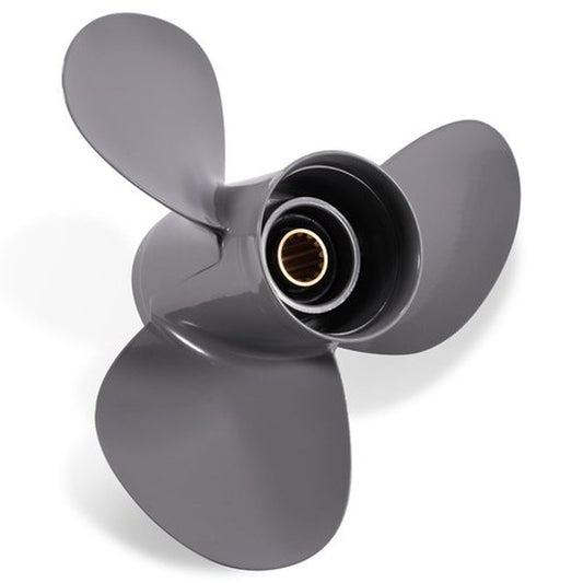 PropelTech Aluminum 12 1/4x9 Outboard Boat Propeller fit Honda Engines 35-60 Hp 13 Spline Tooth, OEM Parts No. 59130-ZV5-009AH,Rh