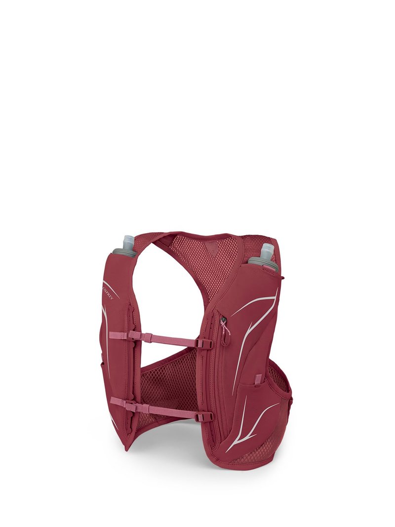 Osprey Dyna LT Women's Running Hydration Vest with Hydraulics Soft Flasks, Kakio Pink, Medium