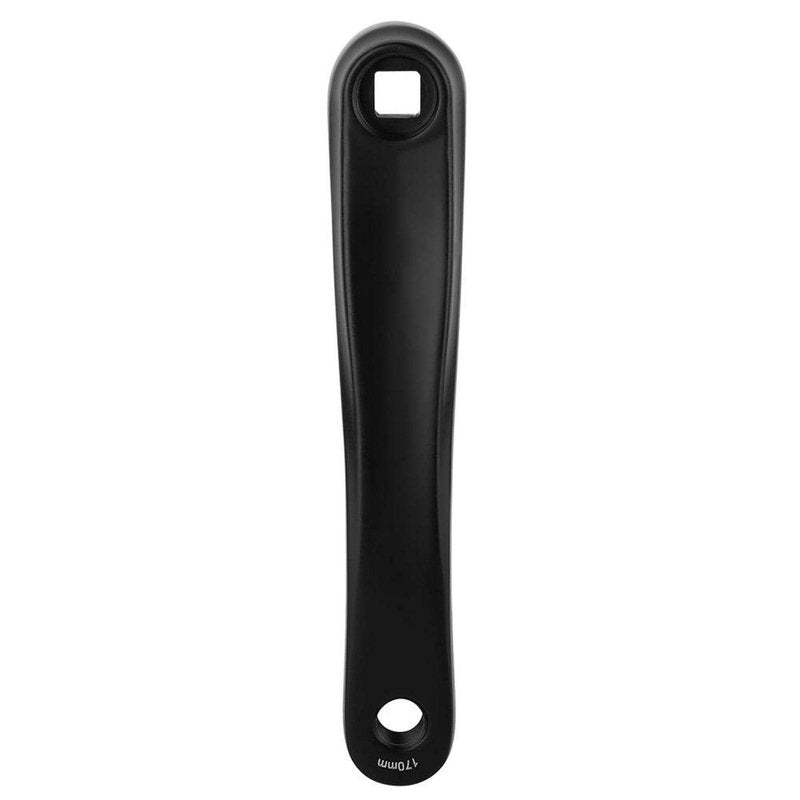 Bike Cranks, Pedal Crank Arm Bike Crank Arm, Crank Arm, Bike CranksPedal Crank Arm for Home for Travel(Square Hole-Black)