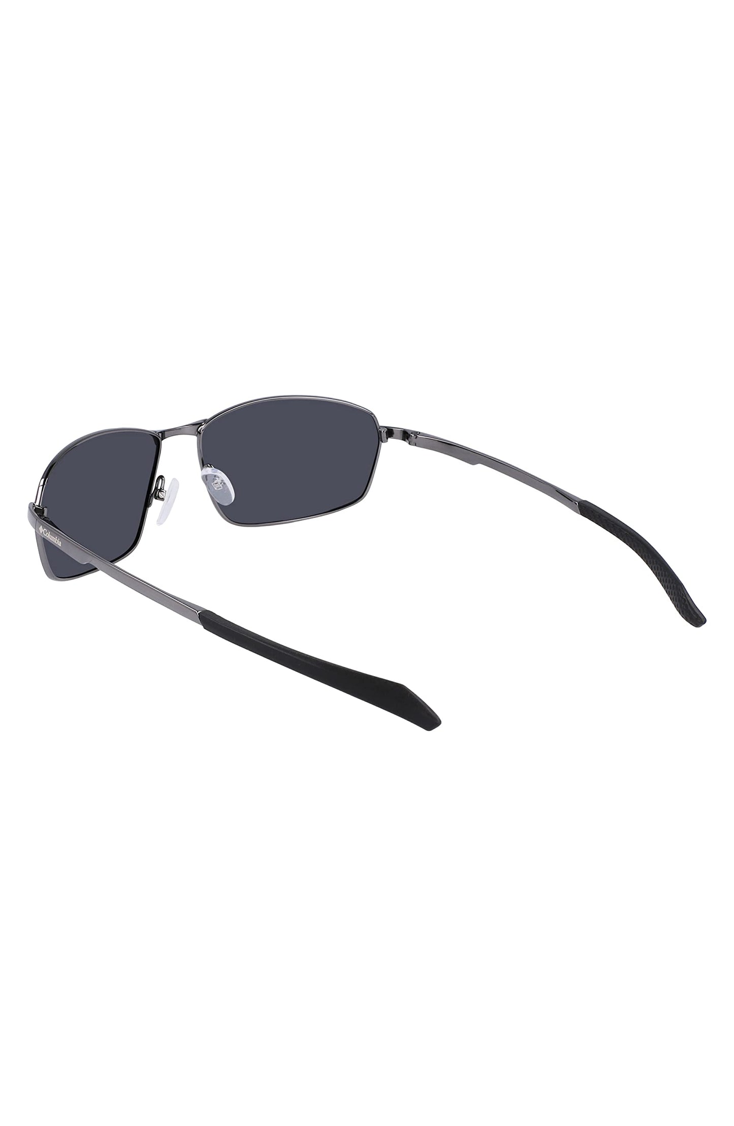 Columbia Men's Sunglasses FIR RIDGE - Shiny Dark Gunmetal with Polarized Blue Mirror Lens