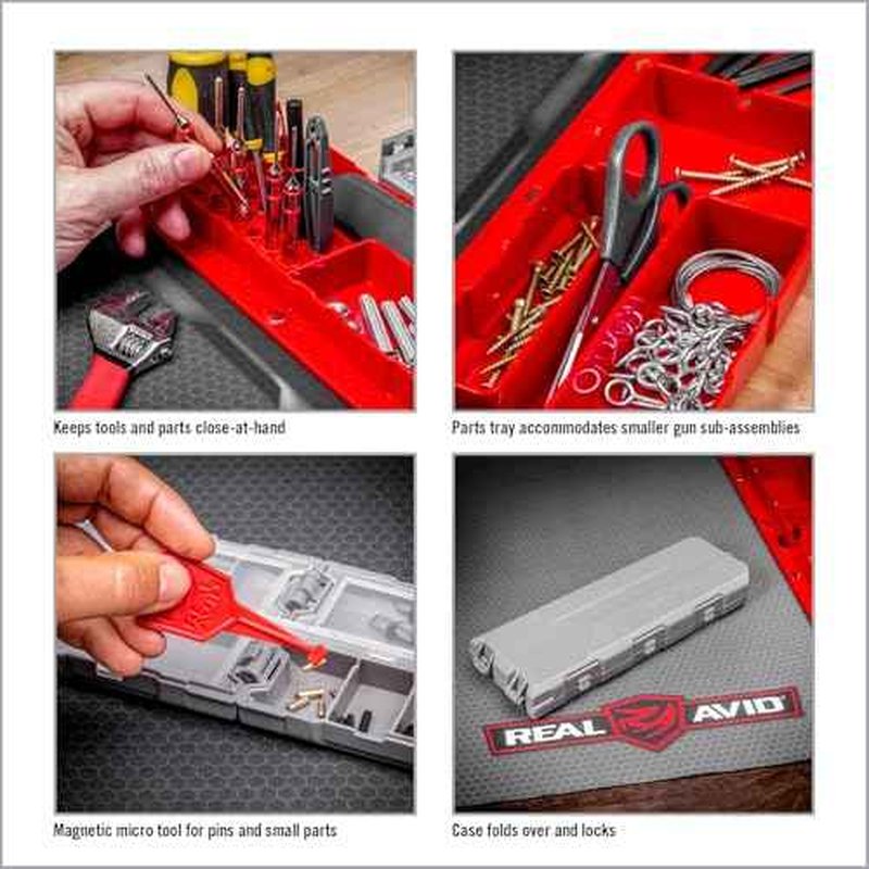 Real Avid Smart Mat Options - Choose 47.25¡±x19.5¡± XXL Mat or 43"x16" Universal Smart Gun Mat - Gun Oil Resistant, Non-Slip, Padded Rifle Cleaning Mat