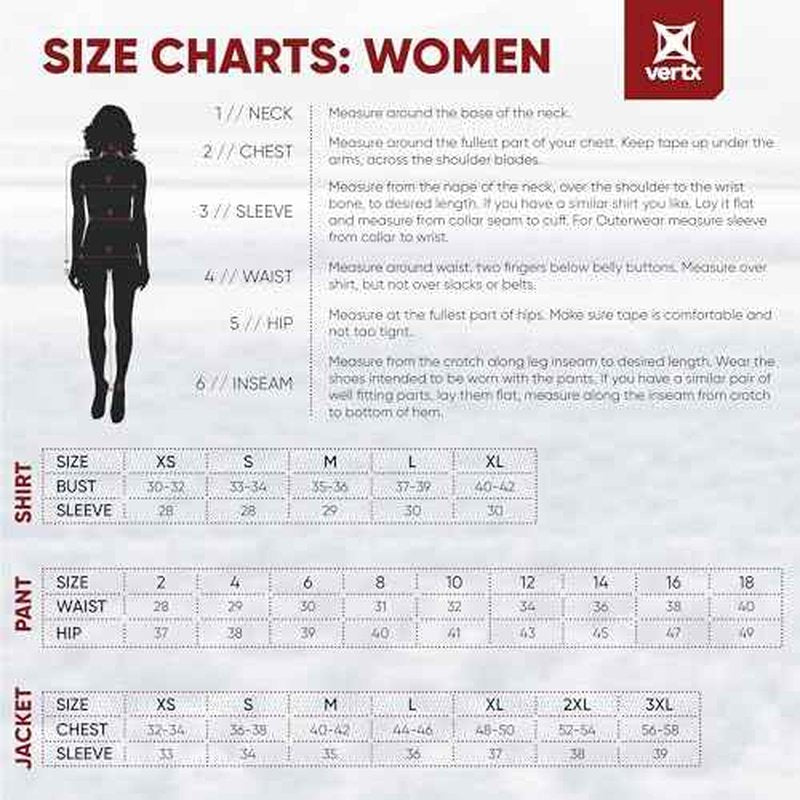 Vertx Womens Tactical Polo Shirt, Long Sleeve T-Shirt, Breathable, Moisture-Wicking, Outdoor Performance Tactical Clothing