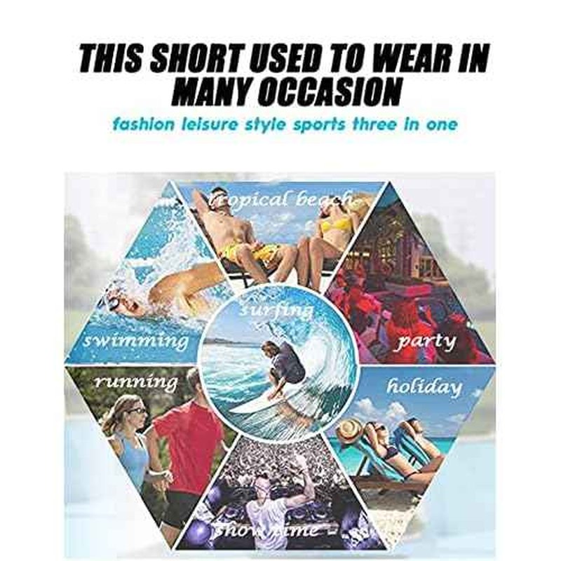 COOFANDY Men's Square Leg Swim Briefs Athletic Quick Dry Bathing Suit Square Leg Board Short for Men
