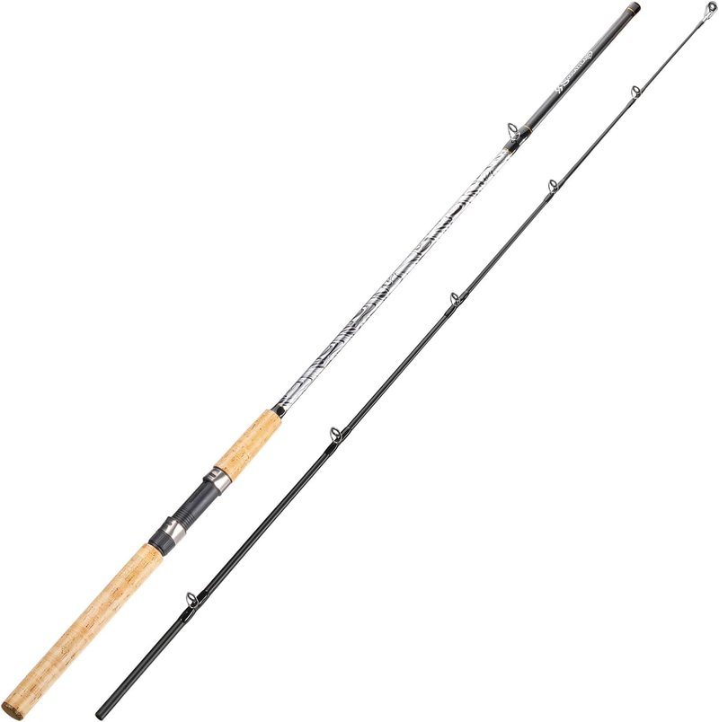 Sougayilang Fishing Rod - Strong Carbon & Glass Composite Spinning & Casting Rod for Bass, Trout, Catfish | Durable Stainless Steel Guides