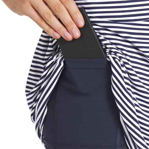 PUMA Womens Kassidy Stripe Ss Dress
