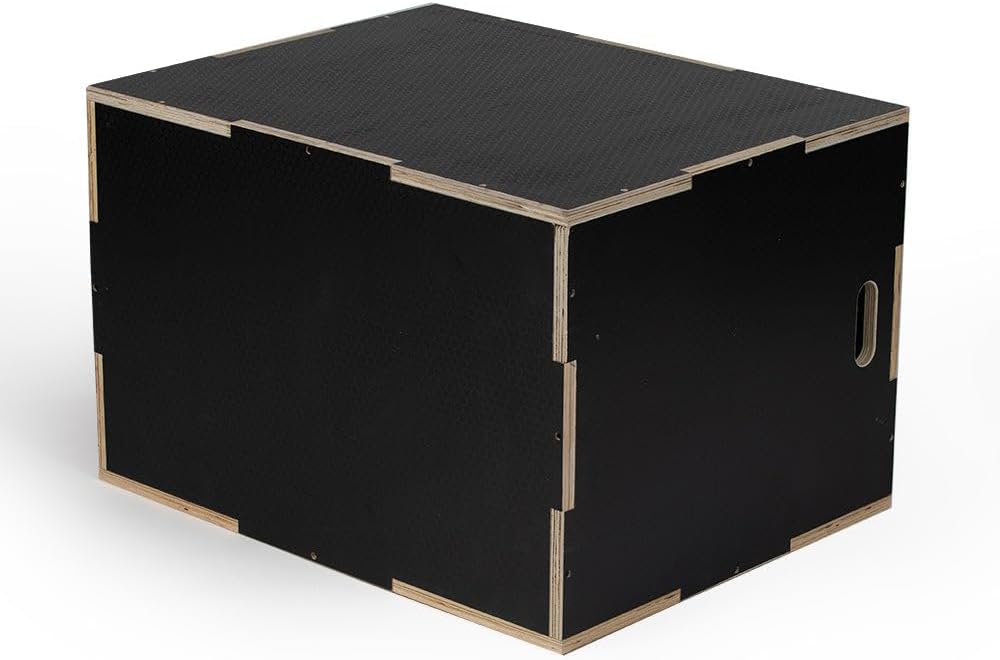 Wooden Plyometric Box - Pro-Duty Jump Training Equipment | 20in, 24in, 30in Sizes