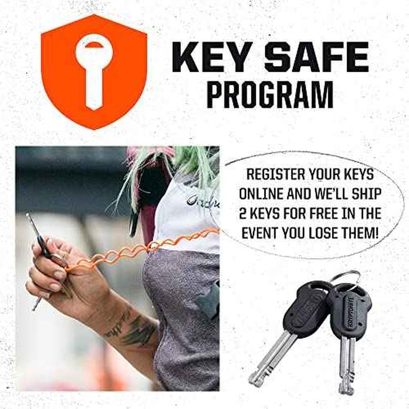 Kryptonite Kryptolok 610 S Folding Bike Lock, Compact Lightweight High Security Anti-Theft Foldable Bicycle Lock with 2 Keys and Mount for E-Bikes Scooter Road Mountain Bikes, 100cm (39 in),Black