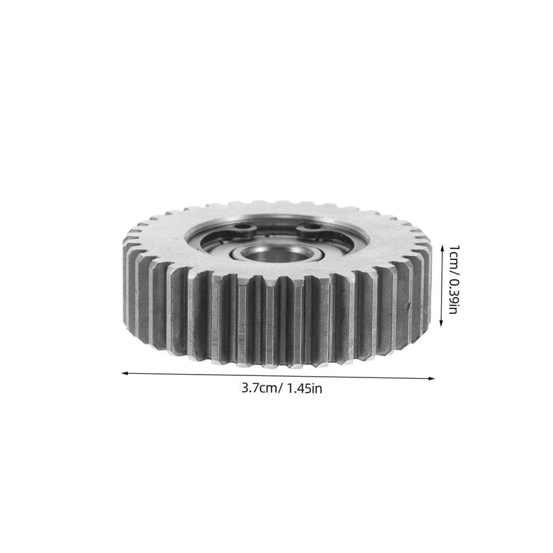SOLUSTRE 36 Tooth Steel Motor Gear Set with Washers for Electric Bicycle Folding Scooter Replacement Compatible with Motor Durable Drive Accessory
