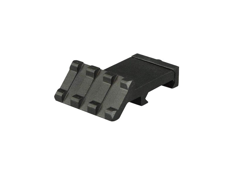 Low Profile Tactical Picatinny/Weaver 45 Degree Angle Mount, 1.37" Long with 3 Slots