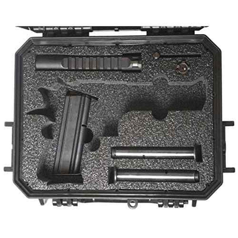 Case Club Case fits Desert Eagle in Pre-Cut Waterproof Pistol Case with Storage for 4 Extra Magazines & 1 Extra Barrel
