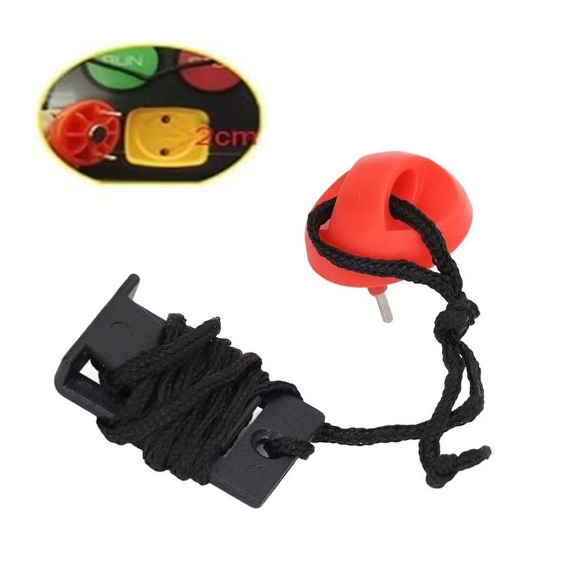 Universal Treadmill Safety Key Replacement Compatible with NordicTrack Proform Image Weslo Epic Golds Gym Freemotion and Healthrider Treadmills Magnet Security Lock 263710