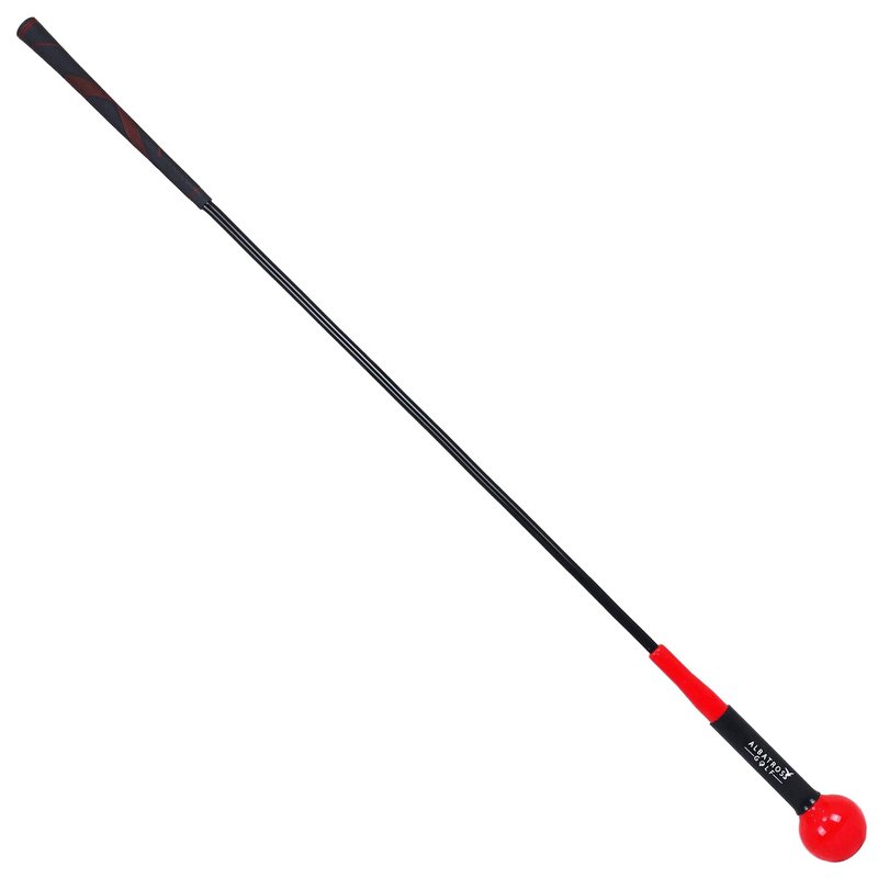 Fitvids Golf Swing Training for Strength Flexibility and Tempo Training, 48-Inch, Yellow