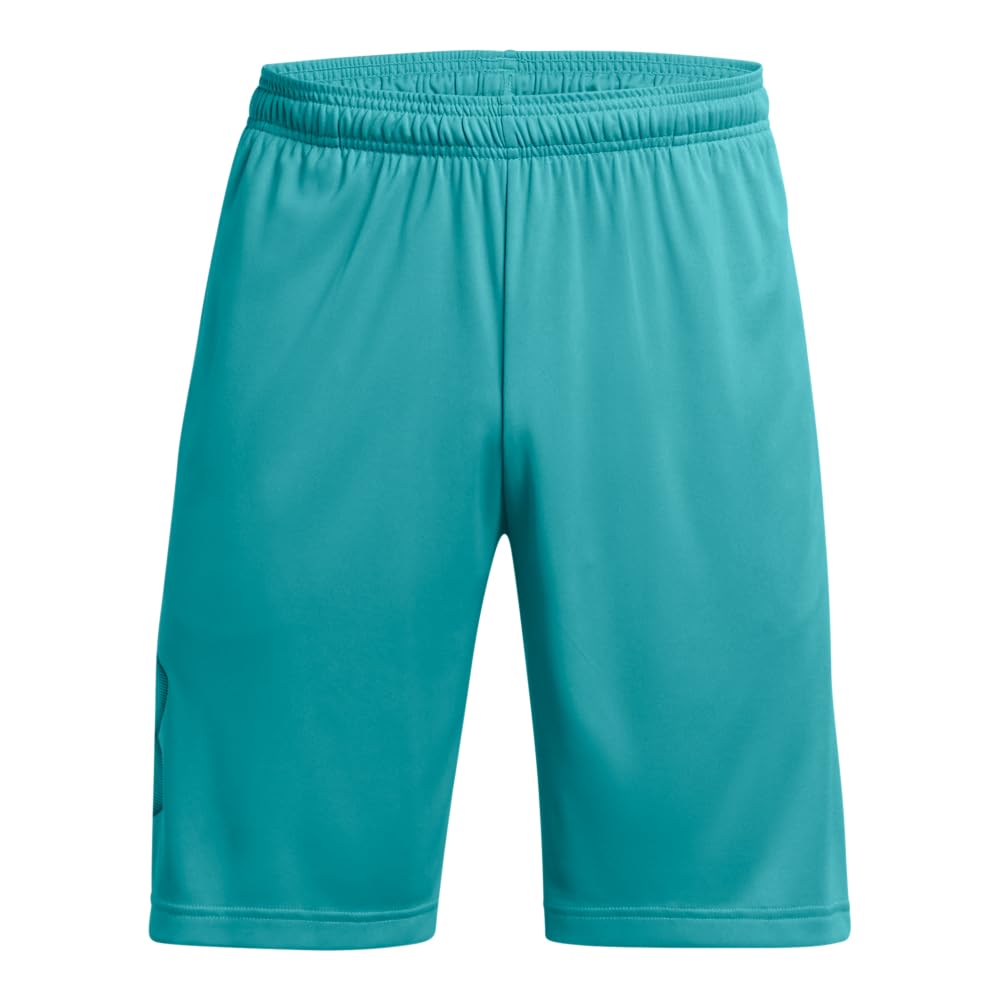 Under Armour Men's Tech Graphic 10" Shorts, (464) Circuit Teal / / Black, 4X-Large