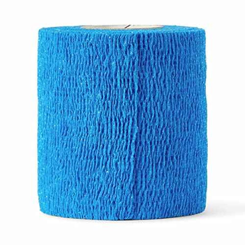 Medline CoFlex LF2 Quick Stick Non-Sterile Cohesive Bandages, Assorted Colors, 3" x 5 yds., (7.6 cm x 4.6 m), Pack of 24