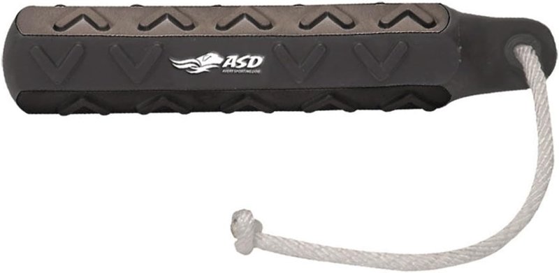Avery HexaBumper Retriever Dummy - Hexagonal Floating Design, Easy-Grip Texture | Black, 2" Size for Hunting & Training