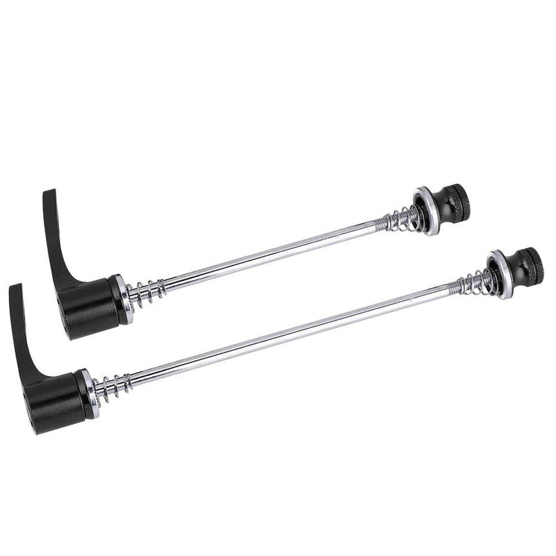 190mm Skewer, 1 Pair Aluminium Alloy Quick Release Skewers Axle Skewer 157MM 197MM for Road Black