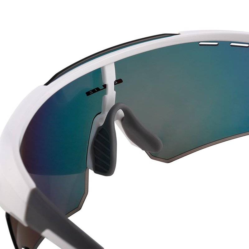 GUB 6500 Bicycle Glasses Lens Goggles UV400 Riding Glasses Bicycle Polarized Glasses Men and Women's Outdoor Sports Sunglasses (Black-White)