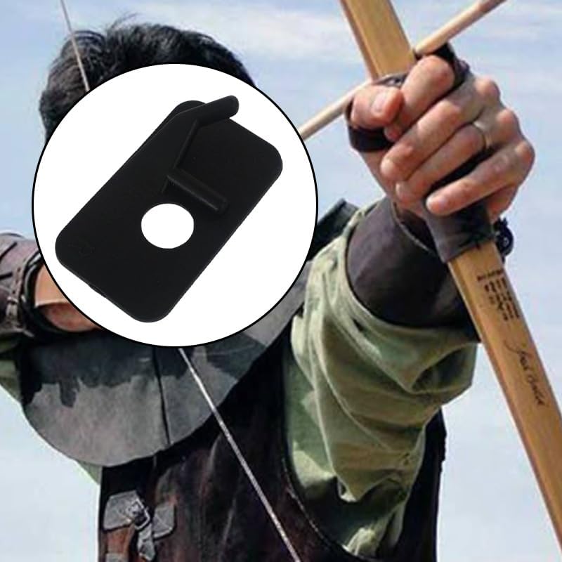 Right Hand Recurve Bow Arrow Rest - 8 Pcs Plastic Adhesive Accessory for Hunting & Target Shooting