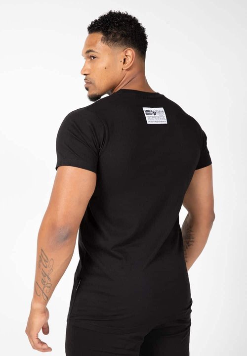 GORILLA WEAR Classic T-Shirt - Black/Gold Black/Gold S