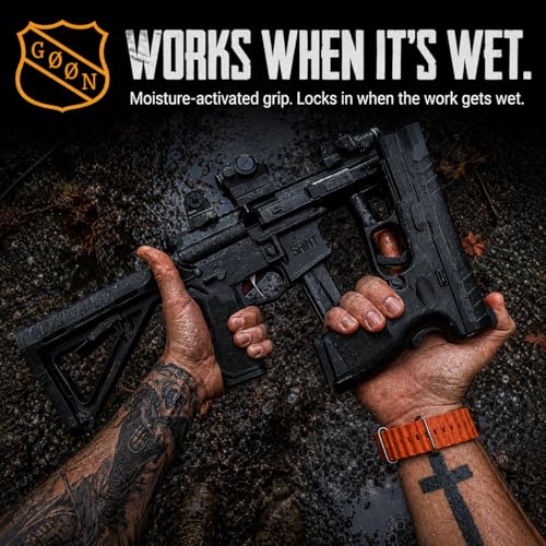 Goon Tape Black Raid Tape & Mini Shield Patch Bundle - Grip & Gear Accessories