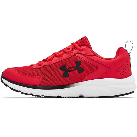 Under Armour Men's Charged Assert 9, Red (600)/White, 12 M US