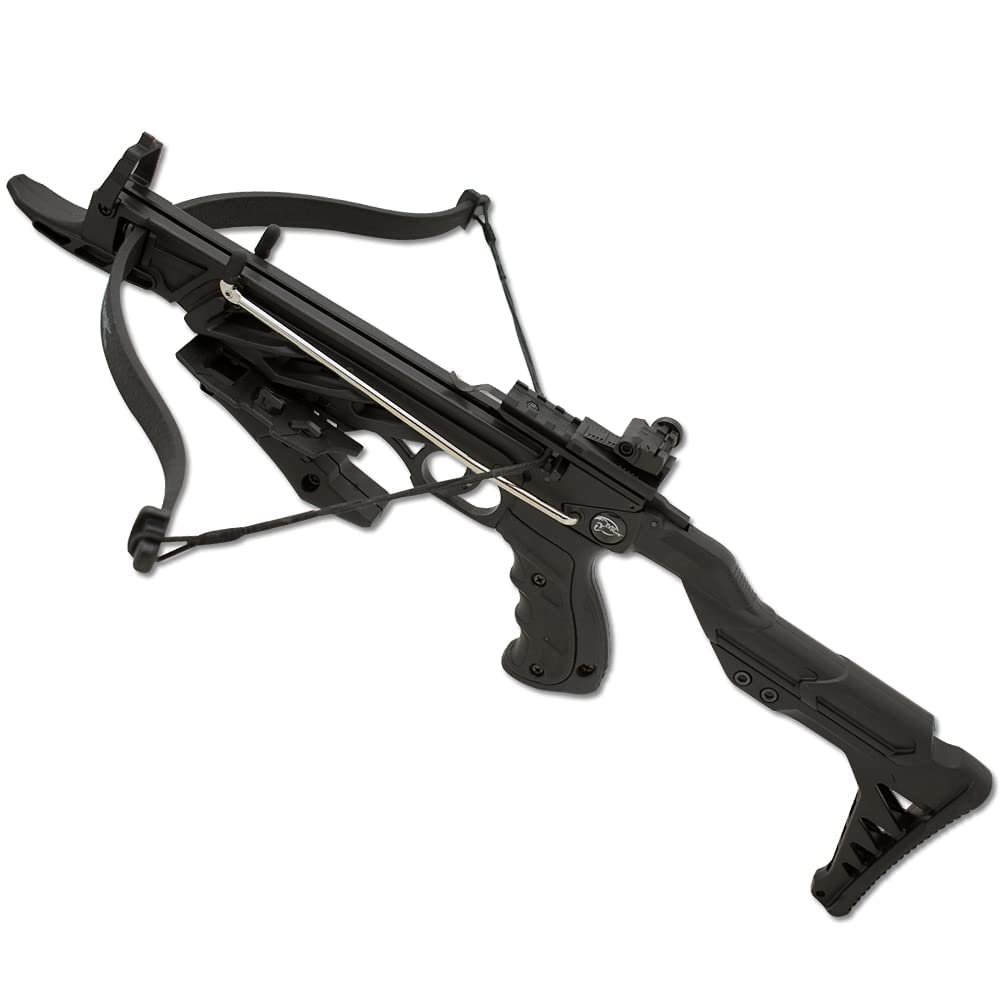 Snake Eye Tactical Cobra-System Self-Cocking-Pistol Crossbow 80 lbs 225 FPS (BK-1-AM)