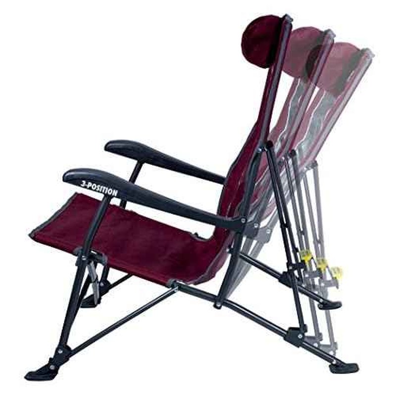 GCI Outdoor Low-Ride Reclining Camping Chair
