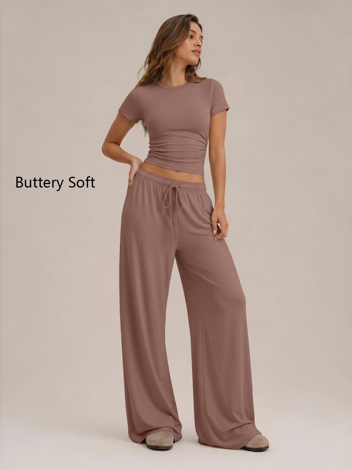 Trendy Queen Womens 2 Two Piece Set 2026 Summer Workout Vacation Gym Clothes Spring Fashion Lounge Matching Airport Travel Outfit Resort Wear Fitness Athleisure Clothing