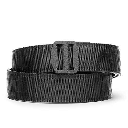 KORE Tactical Gun Belt | X7 Buckle & Black Reinforced Tactical Belt (Fits 24" to 54")