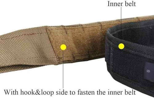 EMERSONGEAR Tactical Heavy Duty Nylon Belt for Men1.75 inch with Quick Release Cobra Buckle for Tactical Combat Hunting MCTP