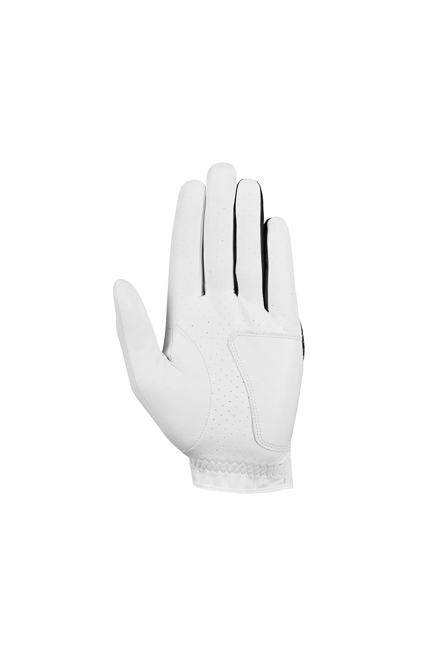 Callaway Golf Weather Spann Glove (Worn on Left Hand,White,Large,Cadet (Short Fingers))