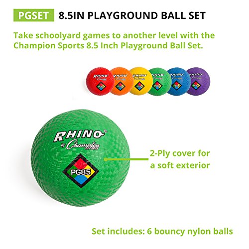 Champion Sports Playground Ball and Equipment Storage Bundle