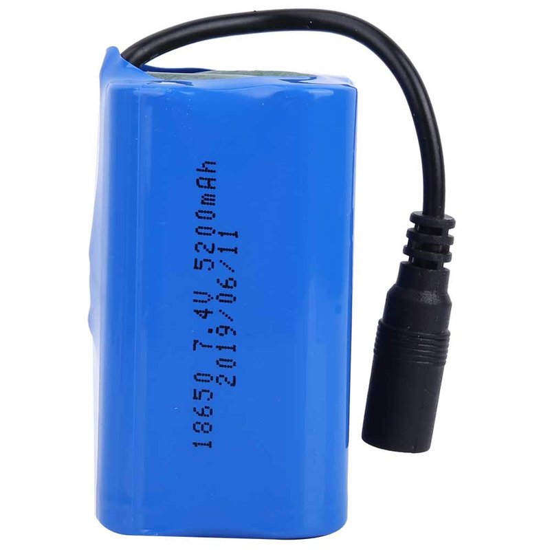 Alomejor RC Boat Battery, high Capacity Upgrade Long Lasting Fishing Bait Boat Battery for Anglers Recreational boaters Outdoor