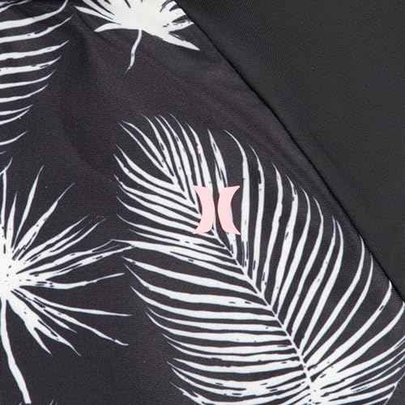 Hurley Girls Long Sleeve Rash Guard 2-Piece Swimsuit